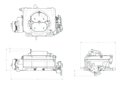 Vergaser - Carburator 625cfm 4BBL  DEMON Street